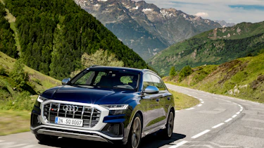 Audi SQ8 TDI review - front