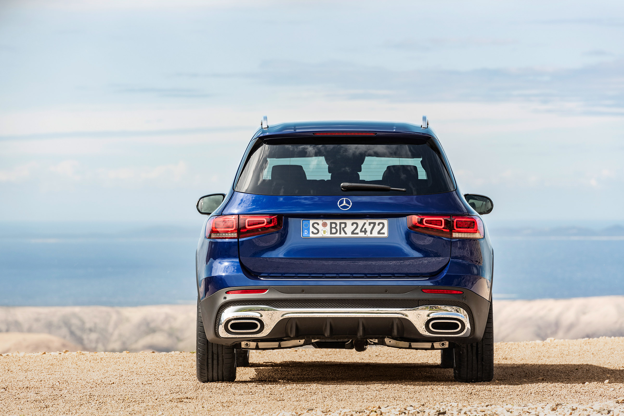 Mercedes GLB revealed - rear