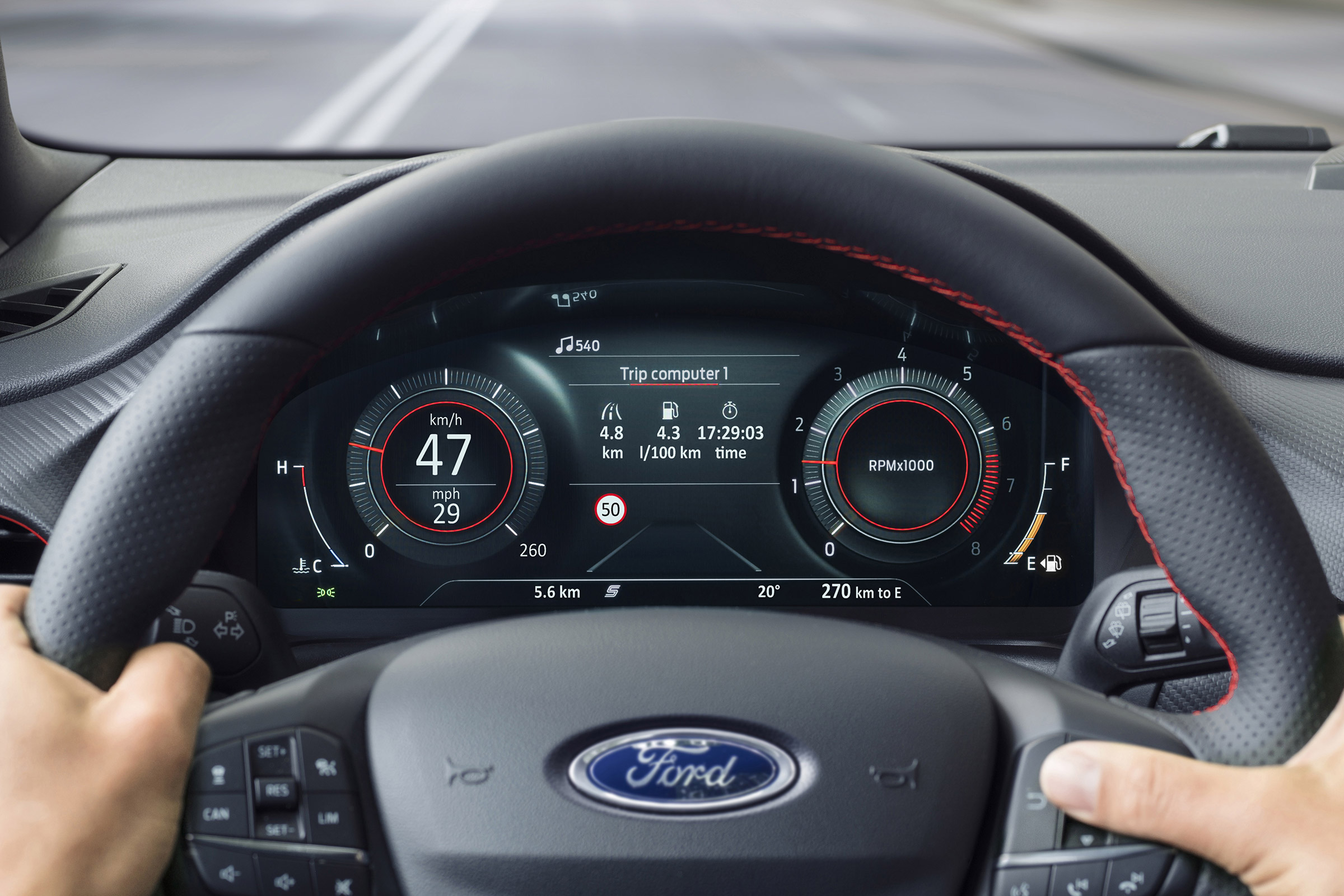 Ford Puma 2019 - dash