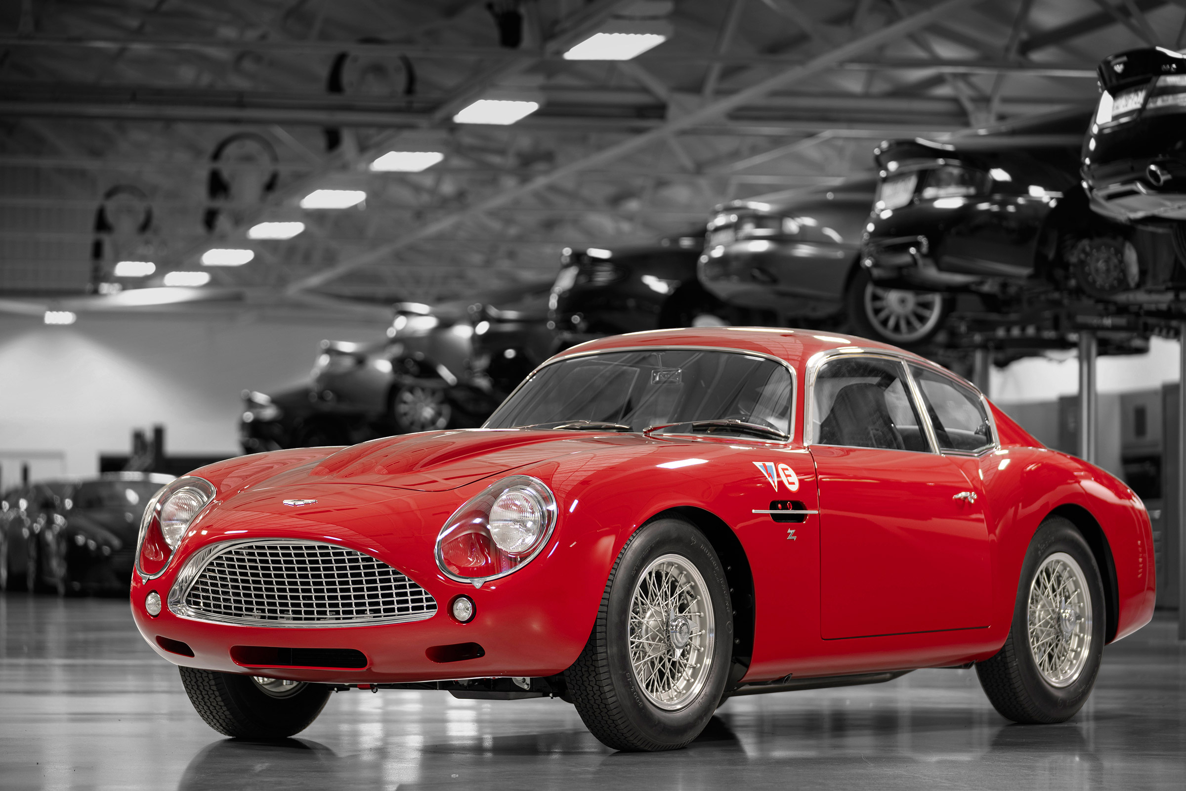 Aston Martin DB4 Zagato continuation - front