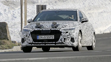 Audi A3 spy 2019 - front quarter