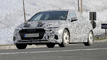 Audi A3 spy 2019 - front quarter