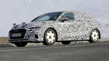 Audi A3 spy 2019 - side