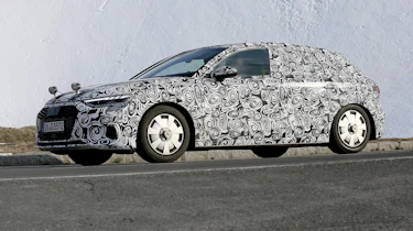 Audi A3 spy 2019 - side