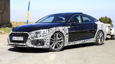 Audi A5 Sportback spy - front quarter