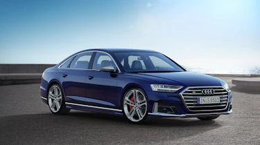 Audi S8 2019 revealed - front quarter