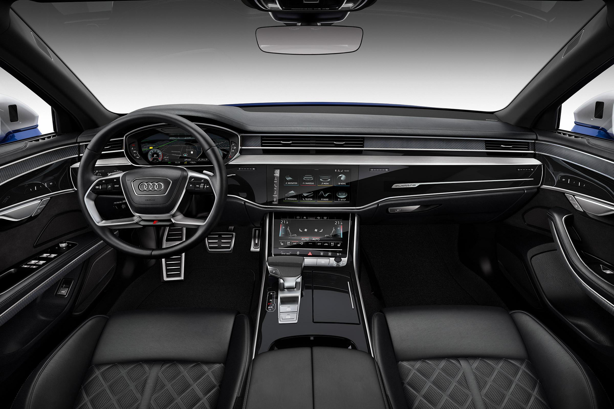 Audi S8 2019 revealed - dash