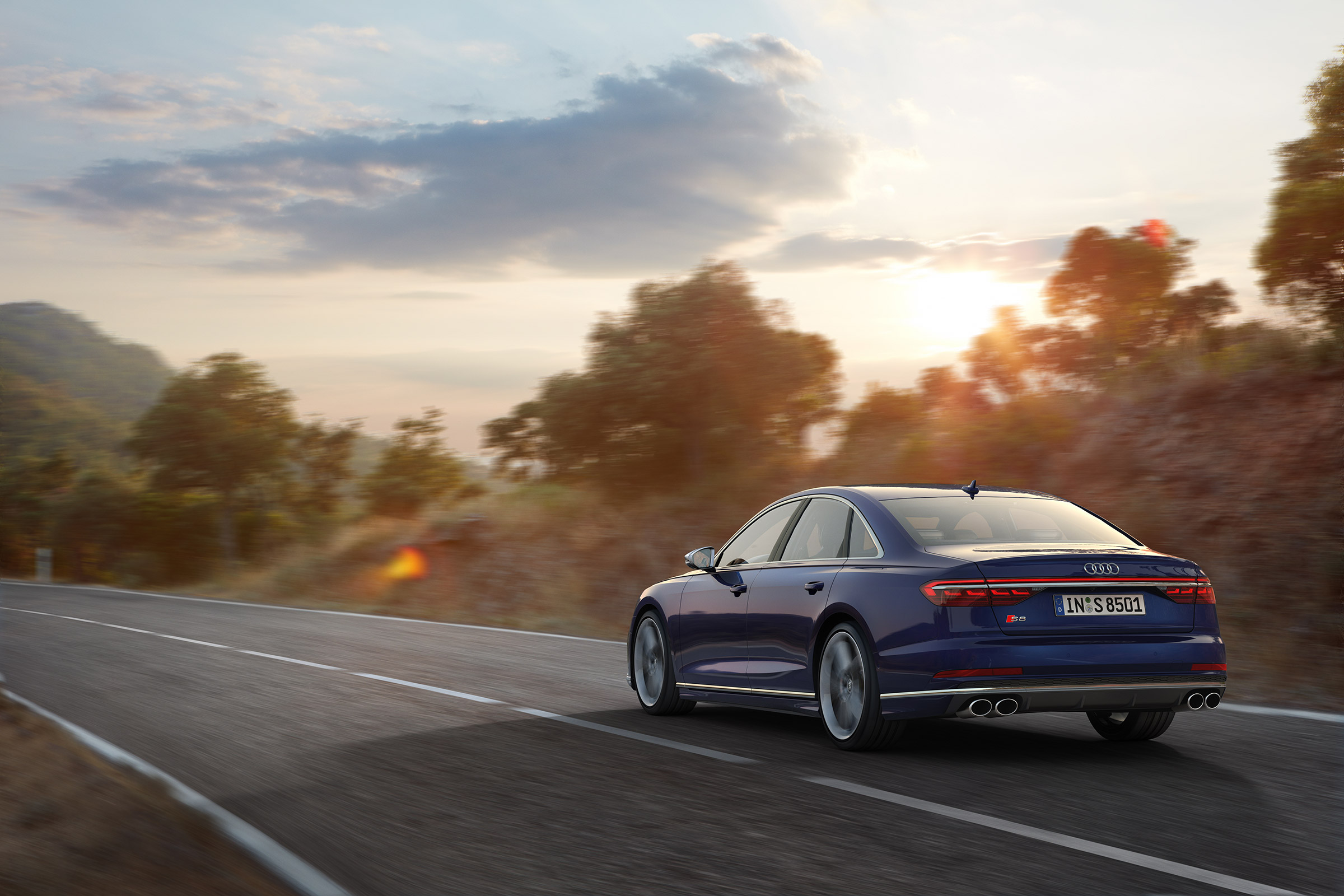 Audi S8 2019 revealed - rear
