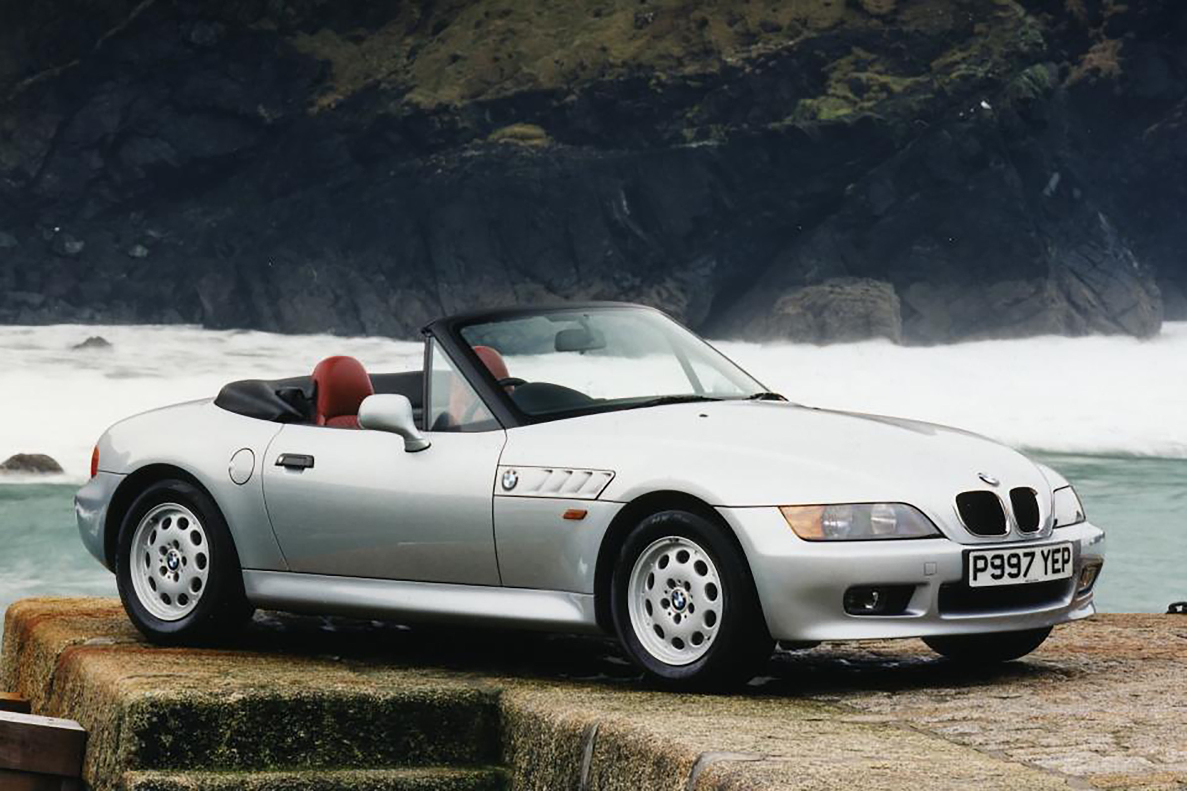 BMW Z3 silver front