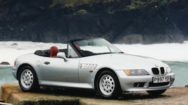 BMW Z3 silver front