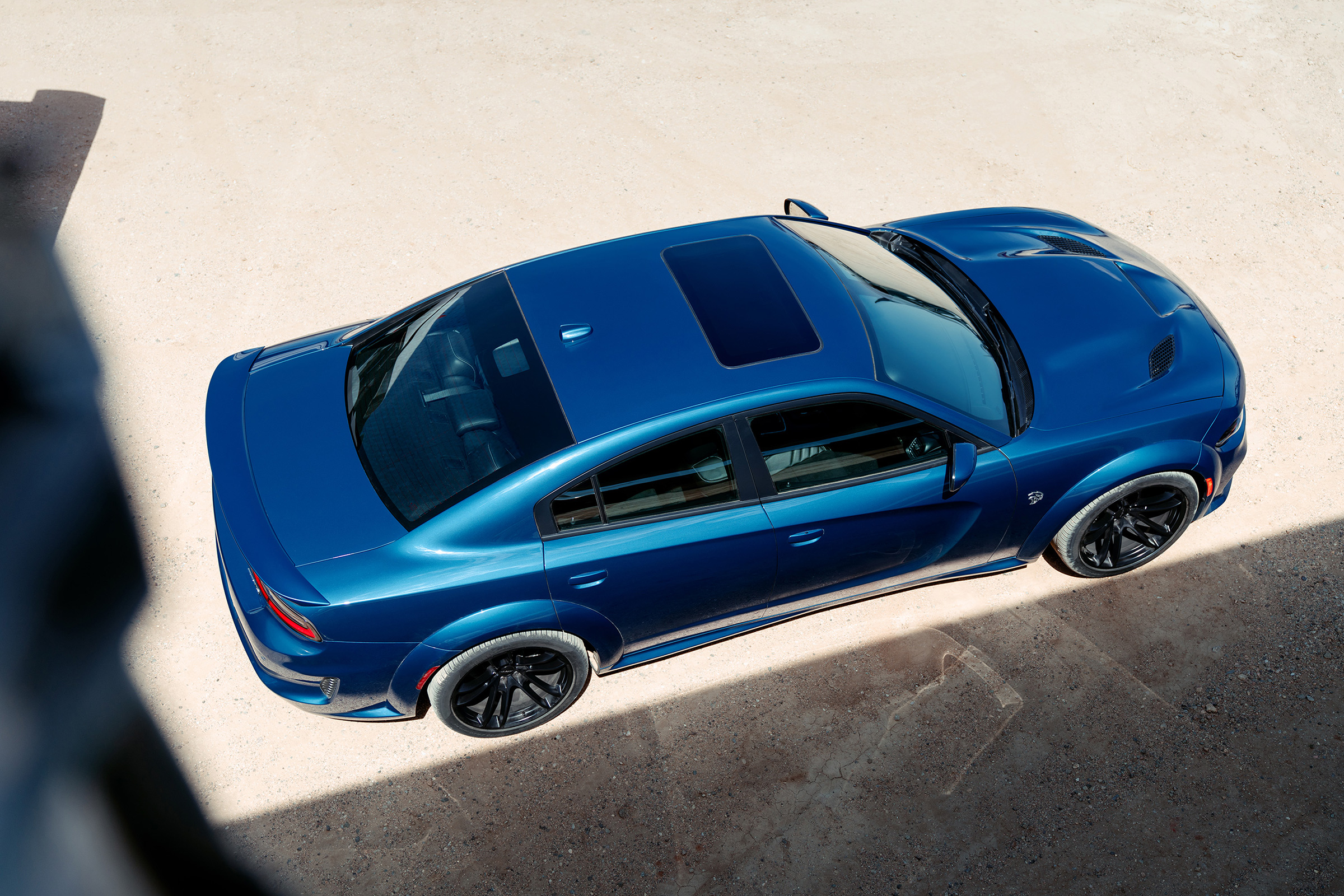Dodge Charger SRT Hellcat Widebody top