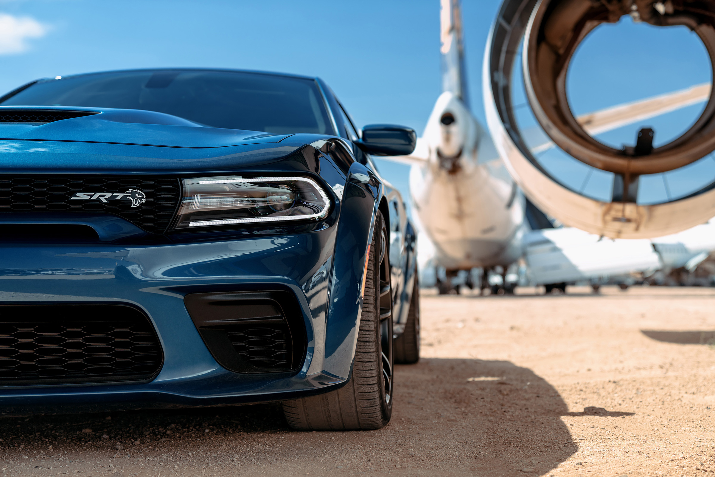 Dodge Charger SRT Hellcat Widebody front close