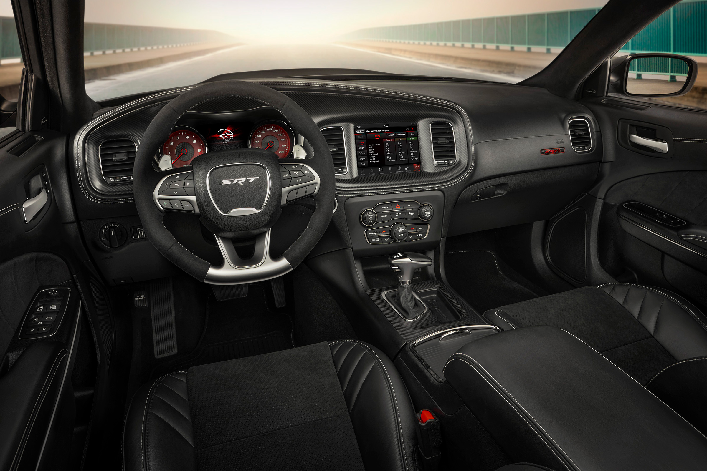 Dodge Charger SRT Hellcat interior
