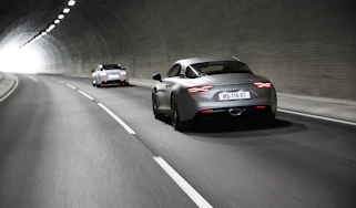 Alpine A110S - tunnel
