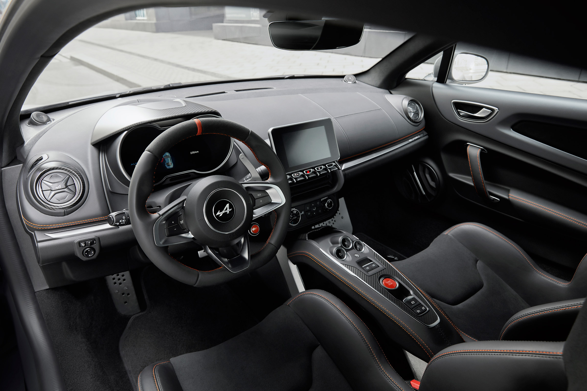 Alpine A110S - interior