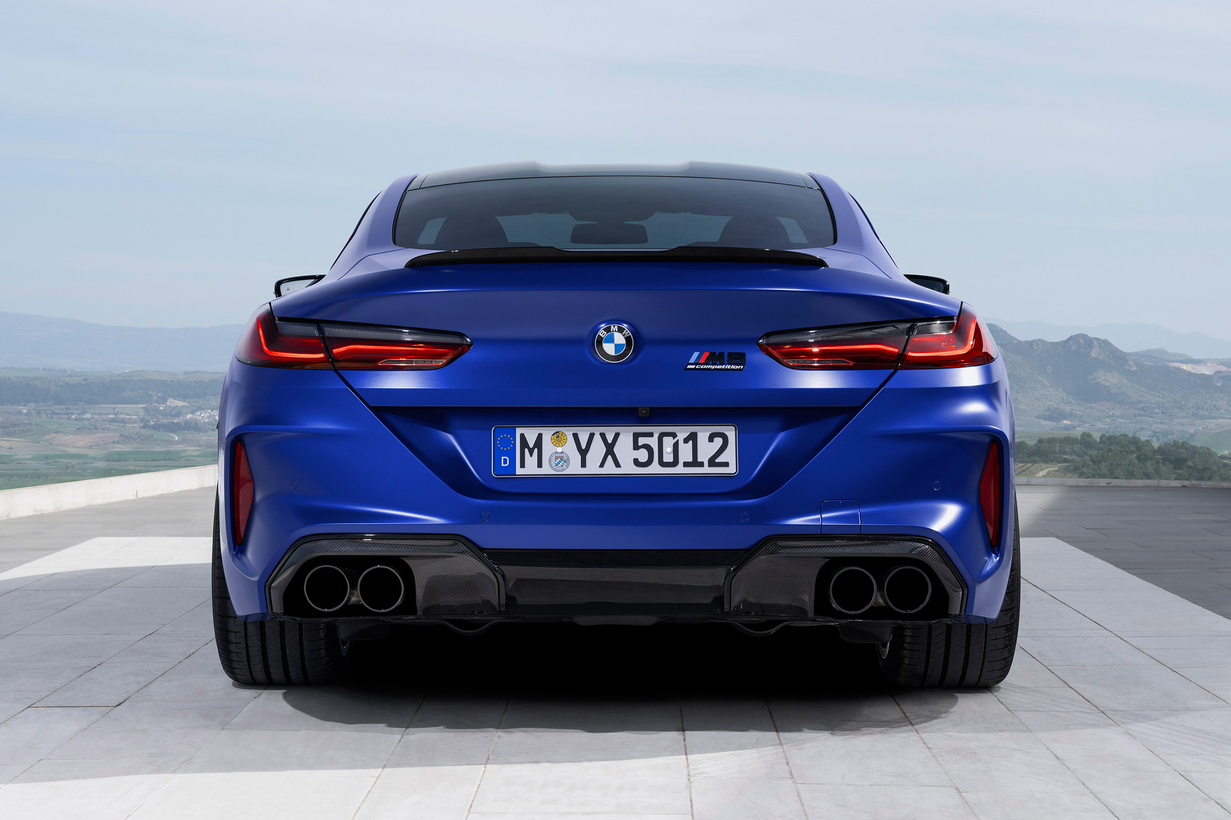 BMW M8 Competition - rear