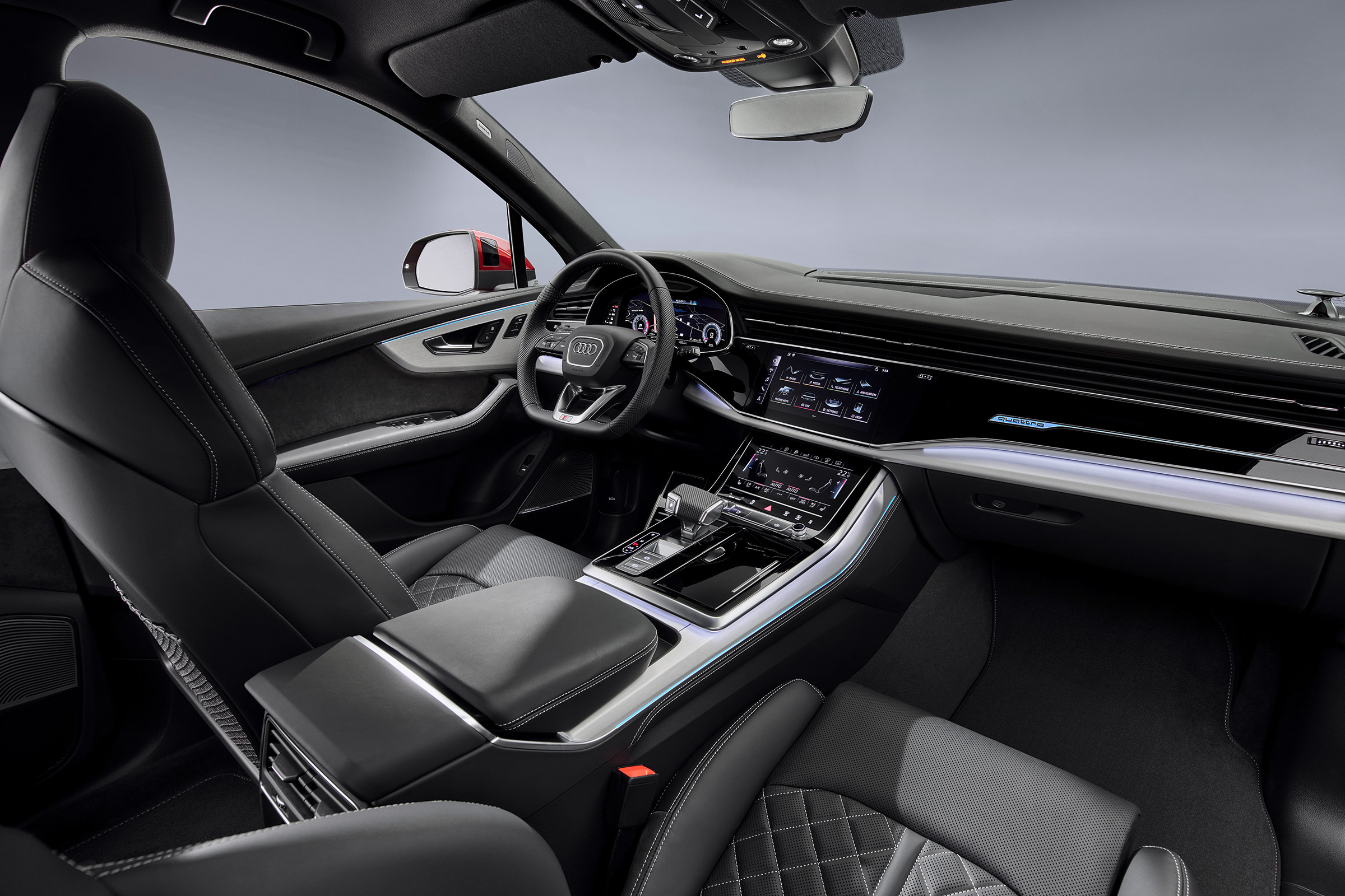 Audi Q7 facelift - dash