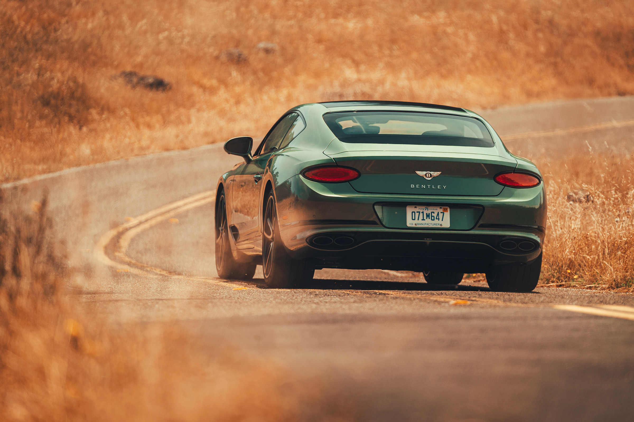 Bentley Continental GT V8 review - rear