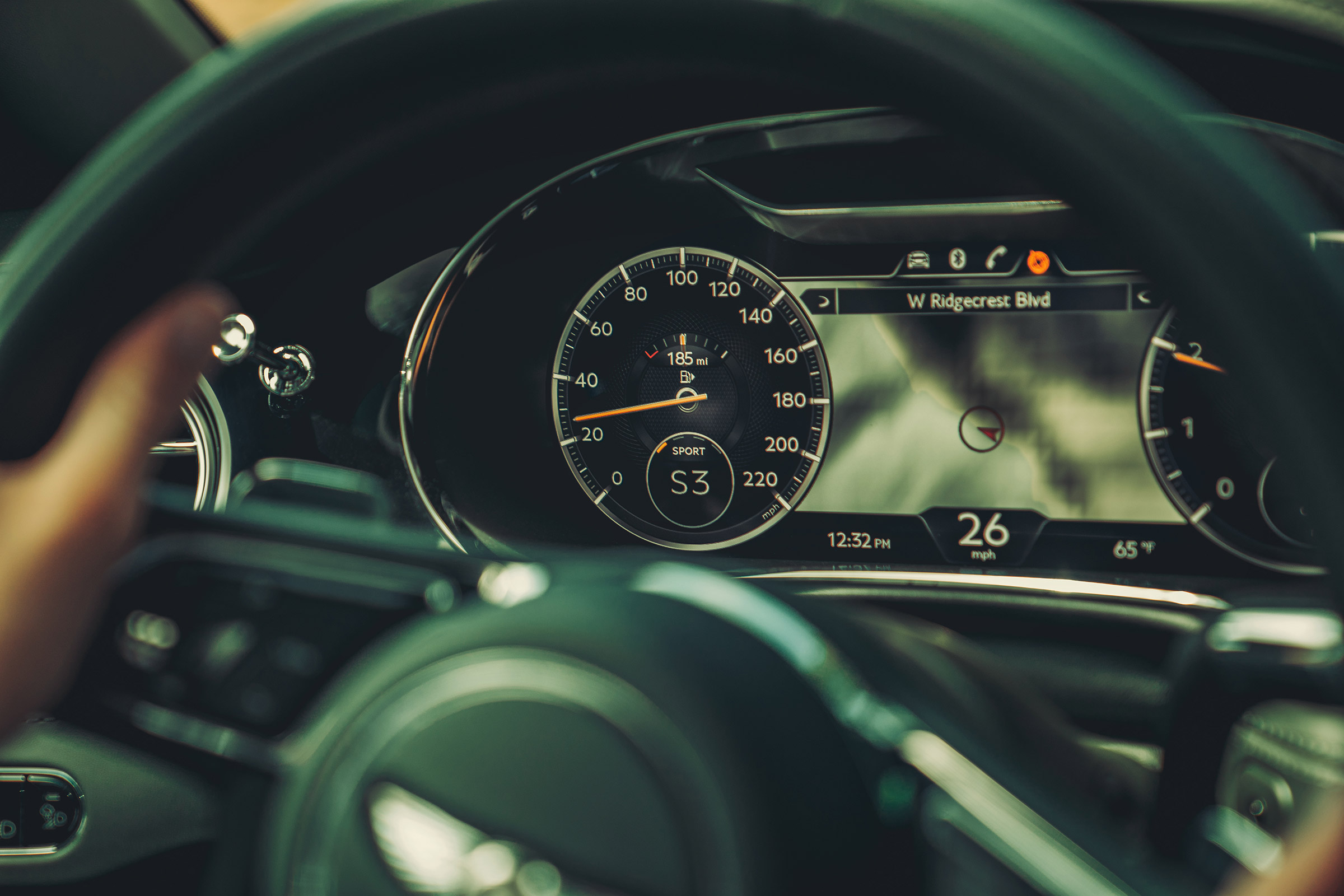 Bentley Continental GT V8 review - dials