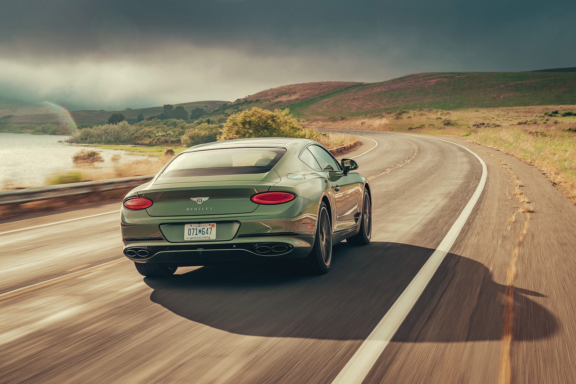 Bentley Continental GT V8 review - rear