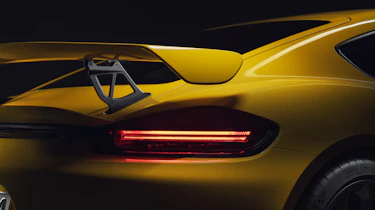 Porsche 718 Cayman GT4 lights