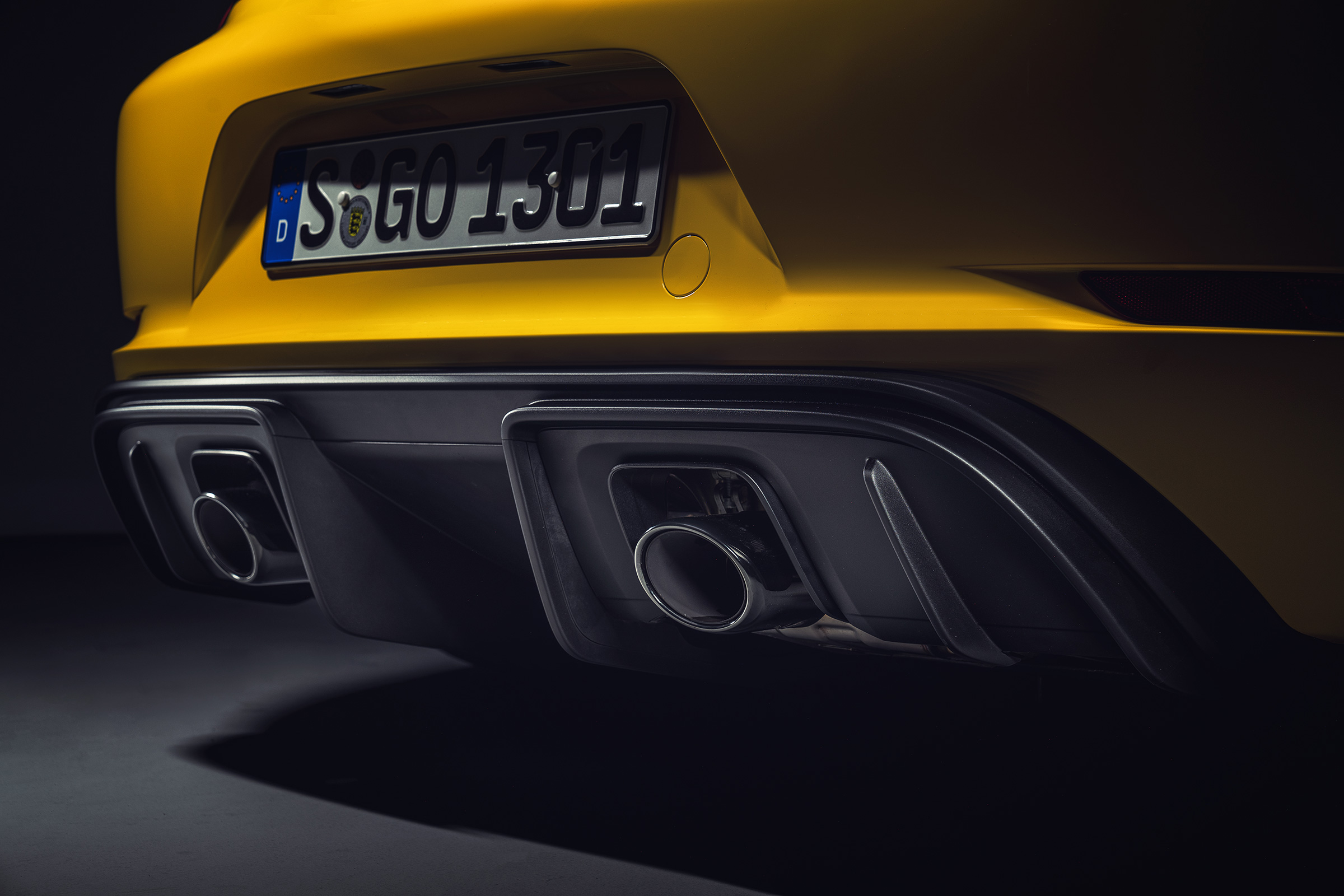 Porsche 718 Cayman GT4 exhaust