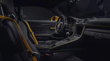 Porsche 718 Cayman GT4 interior