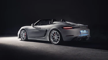 Porsche 718 Spyder rear