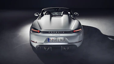 Porsche 718 Spyder rear