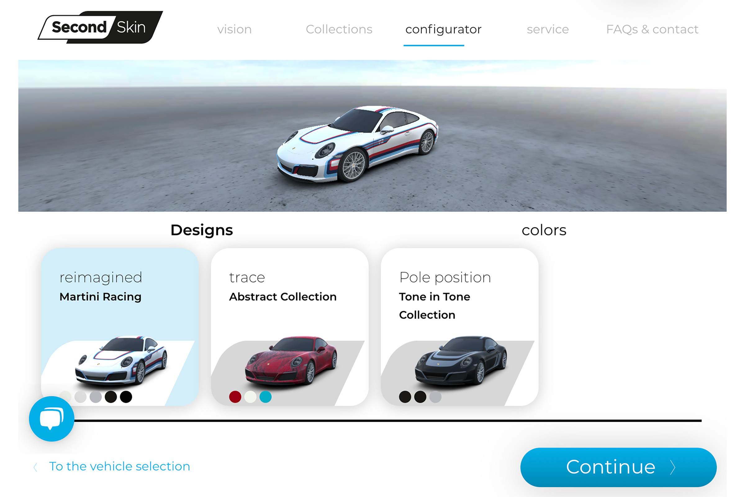 Porsche-approved online livery design service