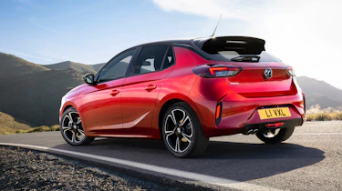 New Vauxhall Corsa rear three quarters 2