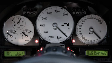 McLaren F1 LM Specification dials