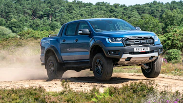 Ford Ranger Raptor UK - front quarter