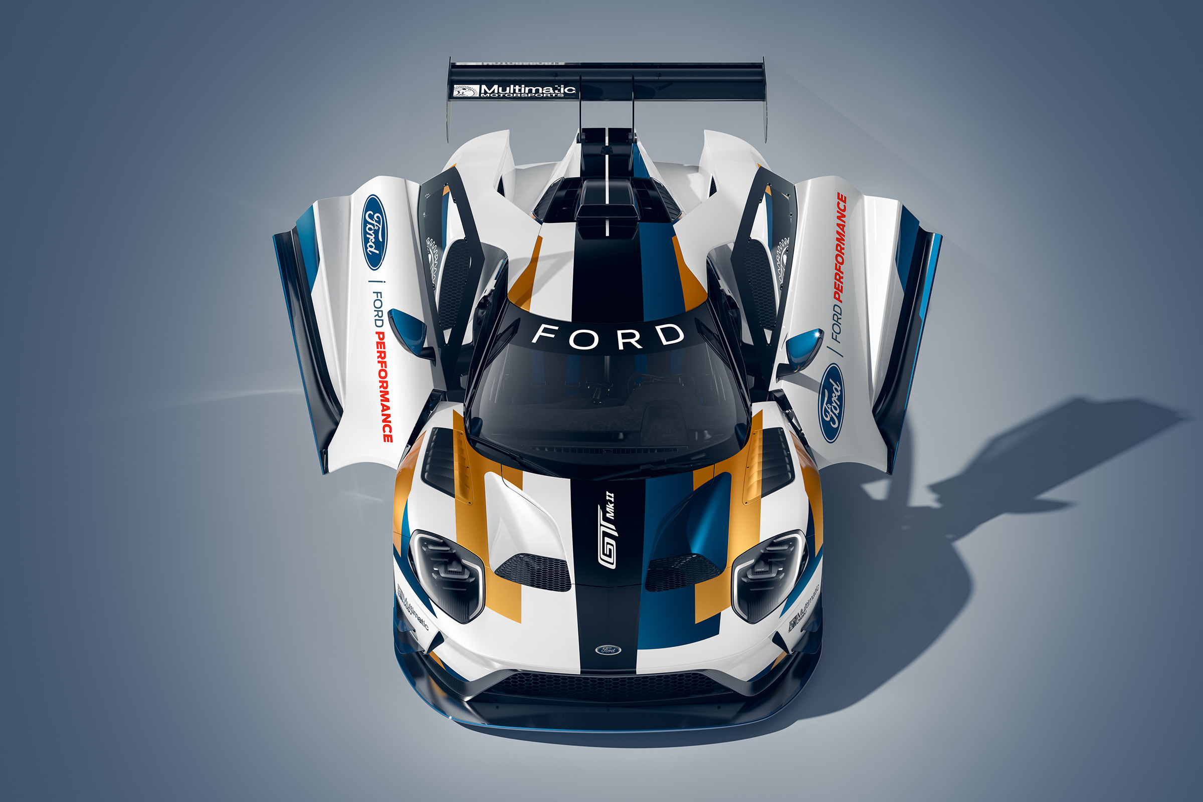 Ford GT Mk II top doors
