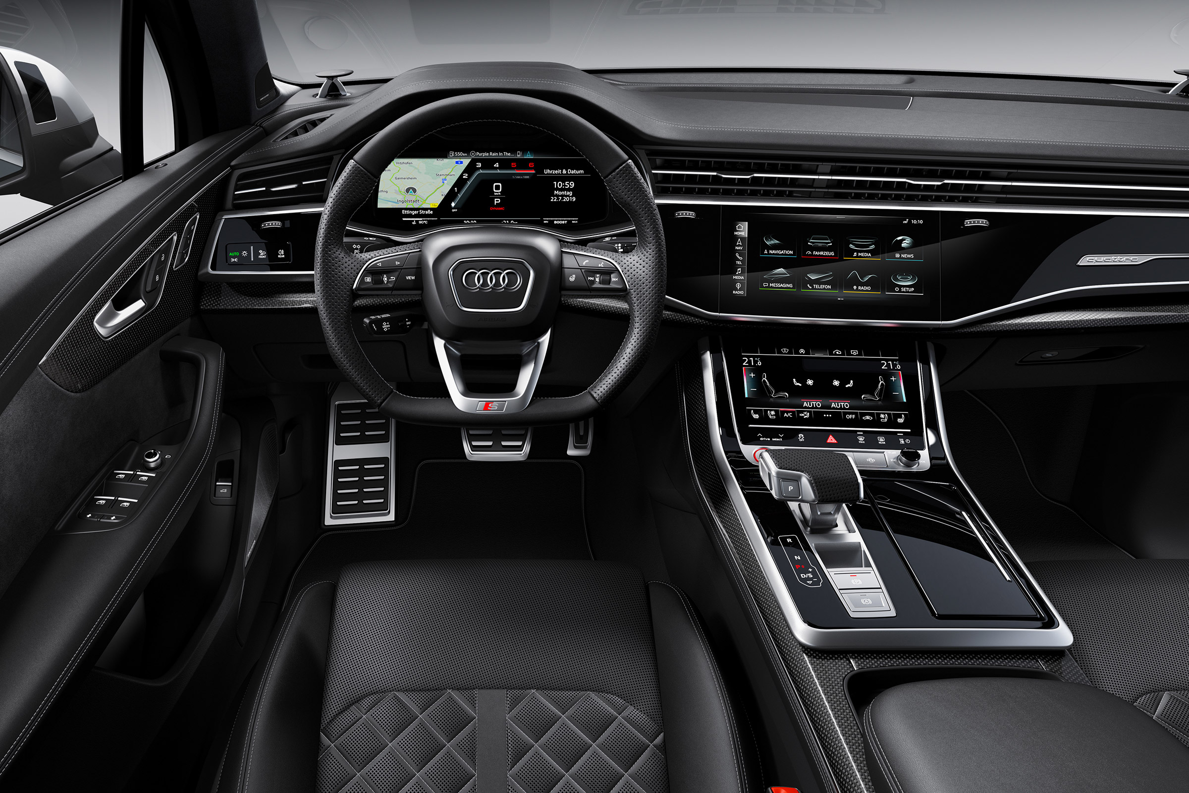 Audi SQ7 TDI - dash