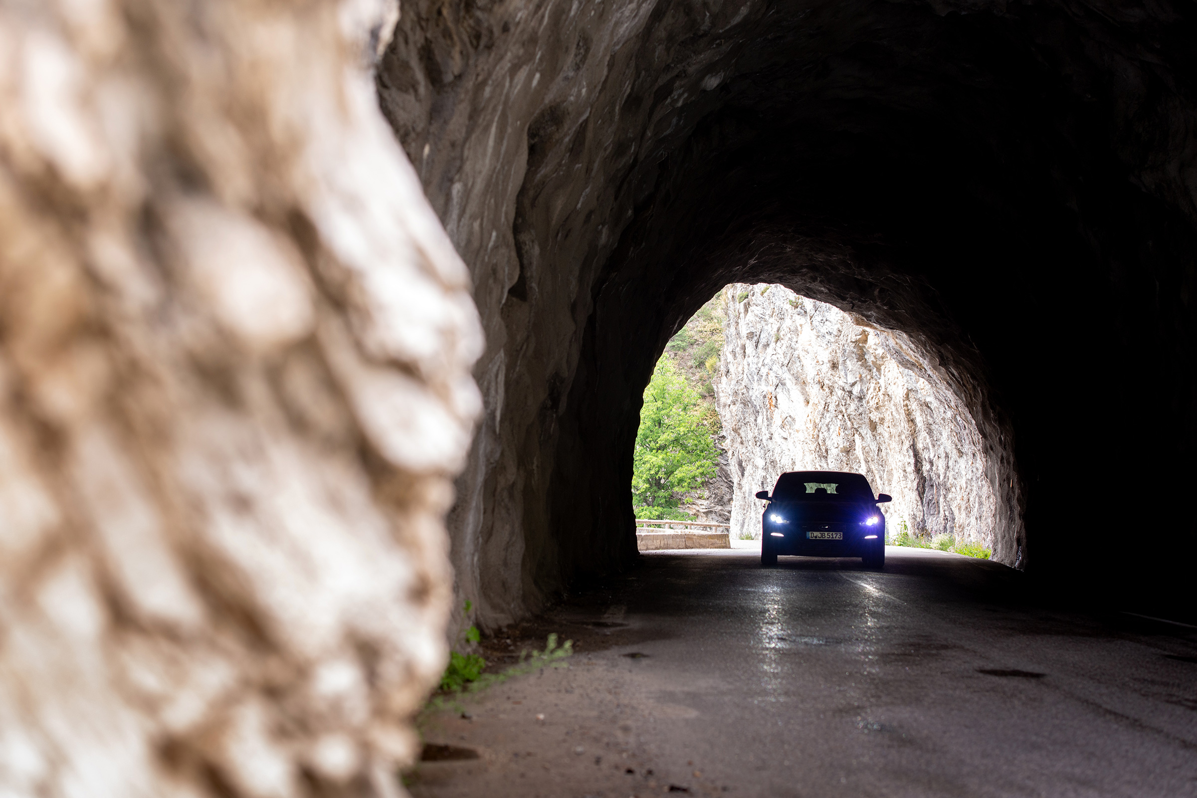 Hyundai i30 N Fastback tunnel