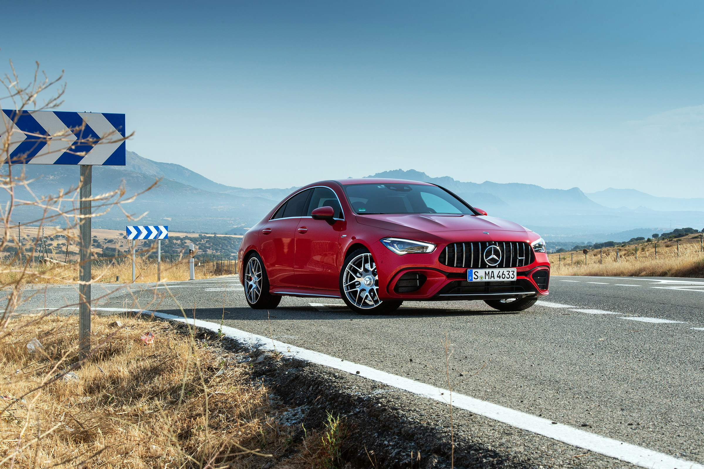 Mercedes-AMG CLA45 S - front quarter
