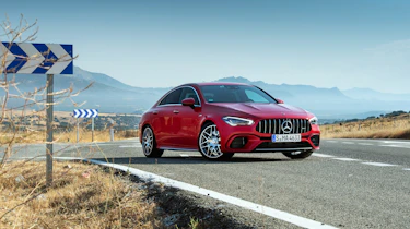 Mercedes-AMG CLA45 S - front quarter