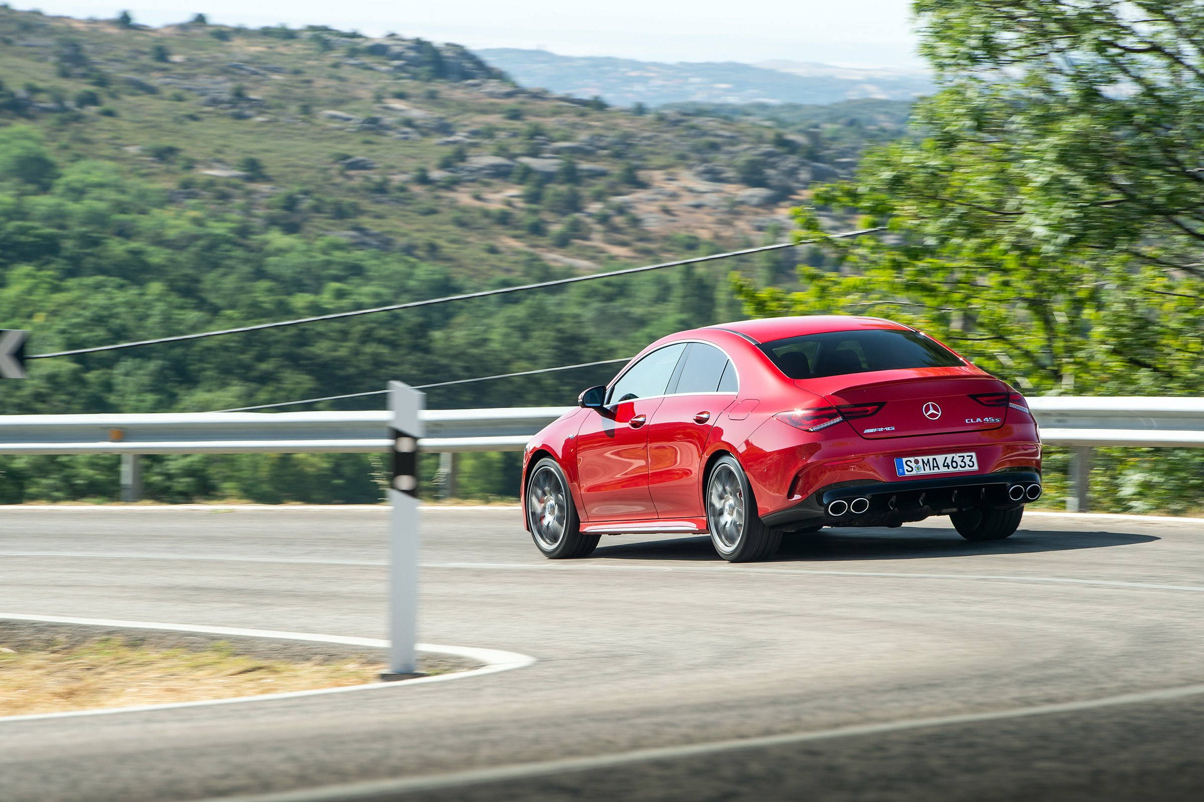 Mercedes-AMG CLA45 S - rear
