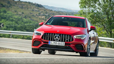Mercedes-AMG CLA45 S - front quarter