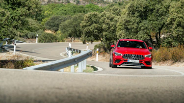 Mercedes-AMG CLA45 S - turn in