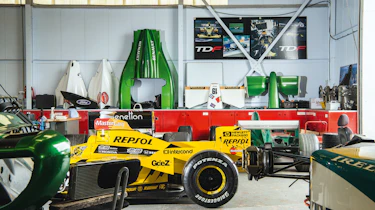 Used Formula 1 cars side