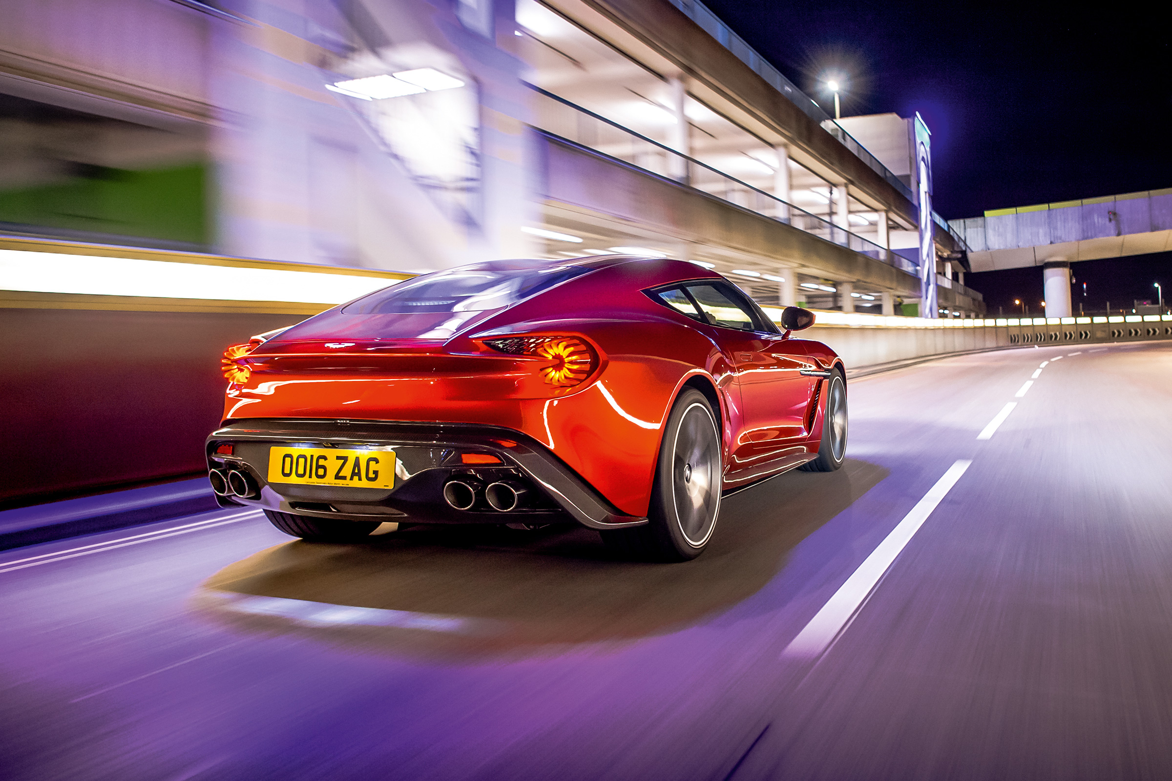 Aston Martin Vanquish Zagato rear