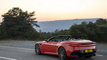 Aston Martin DBS Superleggera Volante rear
