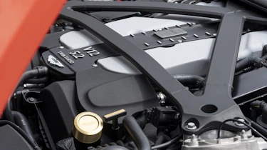 Aston Martin DBS Superleggera Volante engine bay