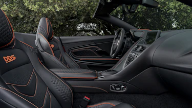Aston Martin DBS Superleggera Volante seats