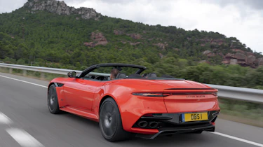 Aston Martin DBS Superleggera Volante rear