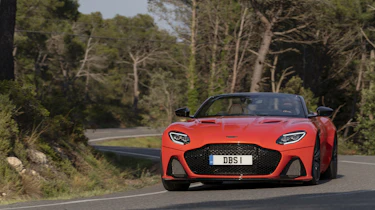 Aston Martin DBS Superleggera Volante front