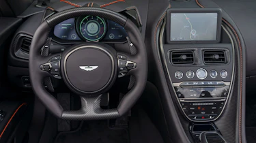Aston Martin DBS Superleggera Volante interior