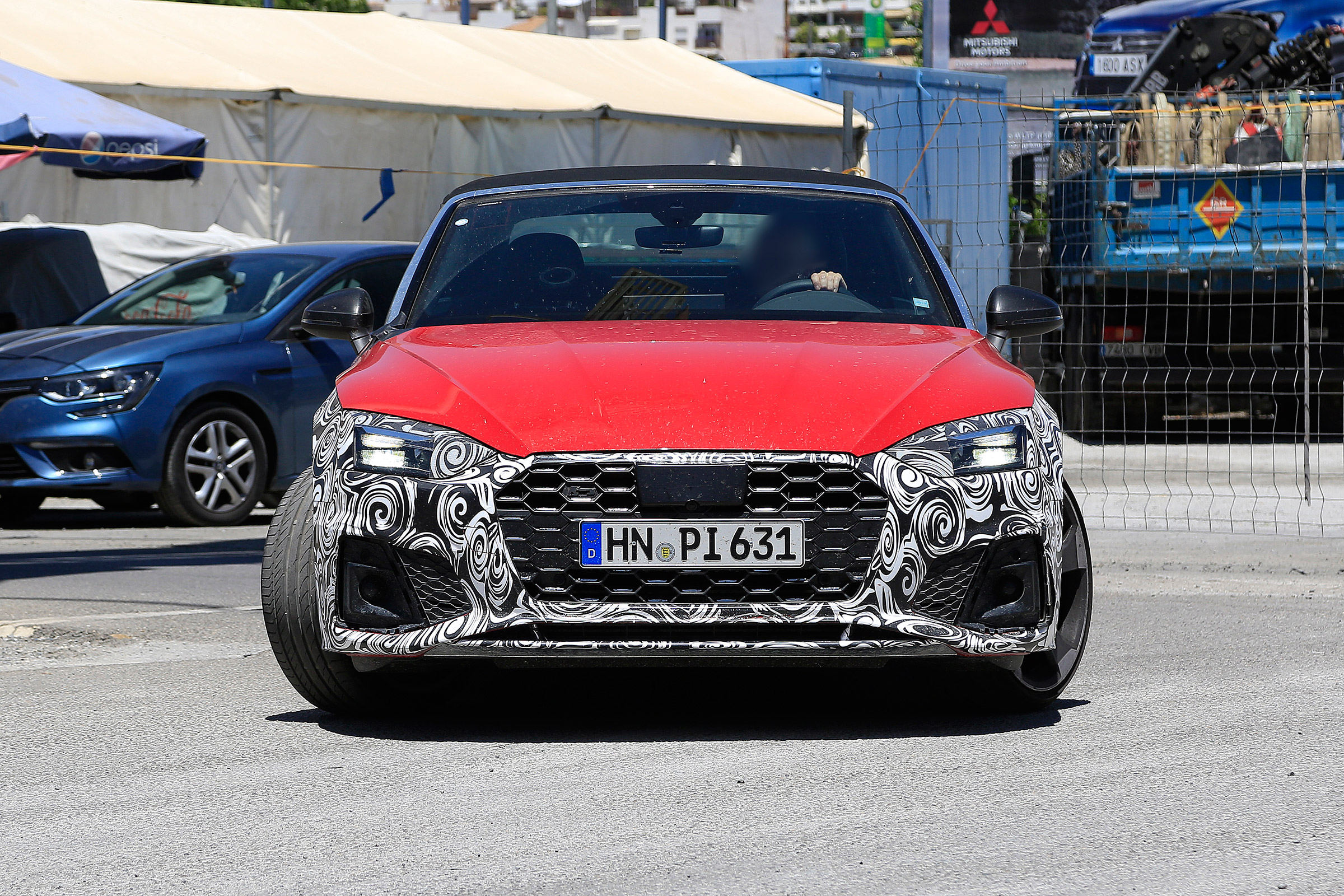 Audi S5 TDI Spy - front